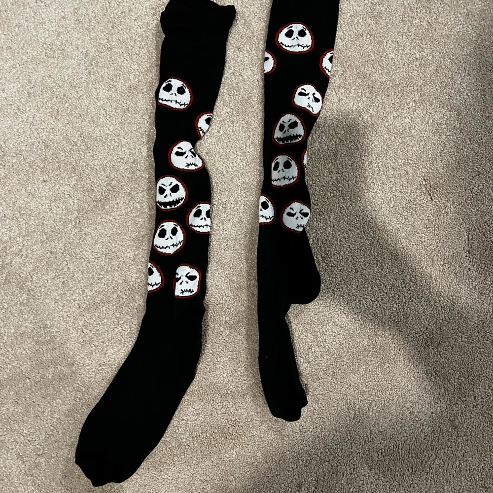 Disney NBC Jack Skellington socks